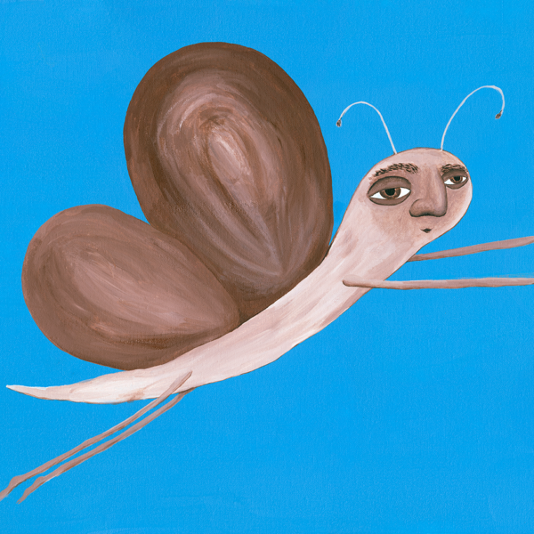 butterguy (void of bugs) original painting